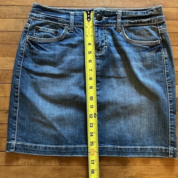 Tommy Hilfiger Denim Skirt Vintage Blue Jean Mini skirt Women’s 4 - Picture 6 of 8
